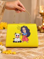 Puja Special Premium Quality- Imported Printed Clutches 🔆Big Size🔆 - Image 2
