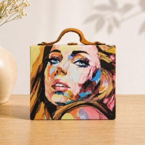 Suitcase Style Clutch