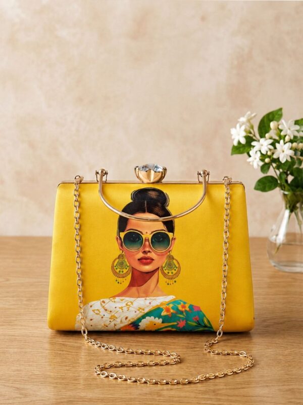 Premium Quality Imported Printed Clutch Bags