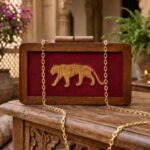 Wooden Imported Premium Qulality -Royal Tiger clutch