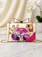 Imported Premium Quality - Beautiful Rose Clutch - Image 3