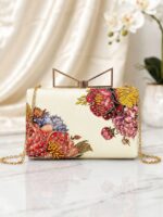 Imported Premium Quality - Beautiful Rose Clutch - Image 7