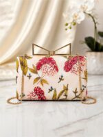 Imported Premium Quality - Beautiful Rose Clutch - Image 8