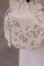 Gulabo Drawstring Potli – Ivory