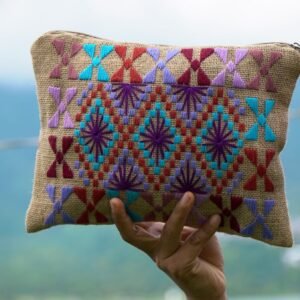 Gulabo Drawstring Potli – Multicolor