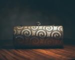 Gulnaar Embellished Clutch – Antique Gold