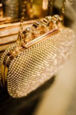 Gulnaar Embellished Clutch – Gold