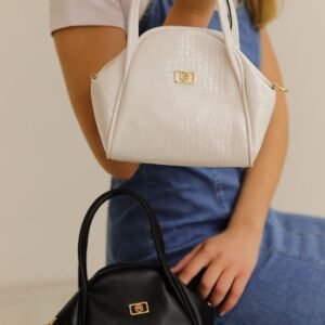 Ivory Elegance Sling Bag