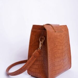 Mehr Structured Sling Bag – Brown