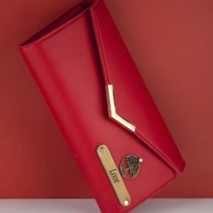 Raat Rani Evening Clutch – Red