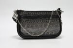 Saanjh Saddle Sling Bag – Black